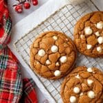 Bakery Gingerbread White Chocolate Cookies Recipe