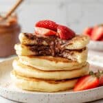 Nutella Stuffed Pancakes Recipe