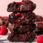 Chocolate Raspberry Truffle Cookies Recipe