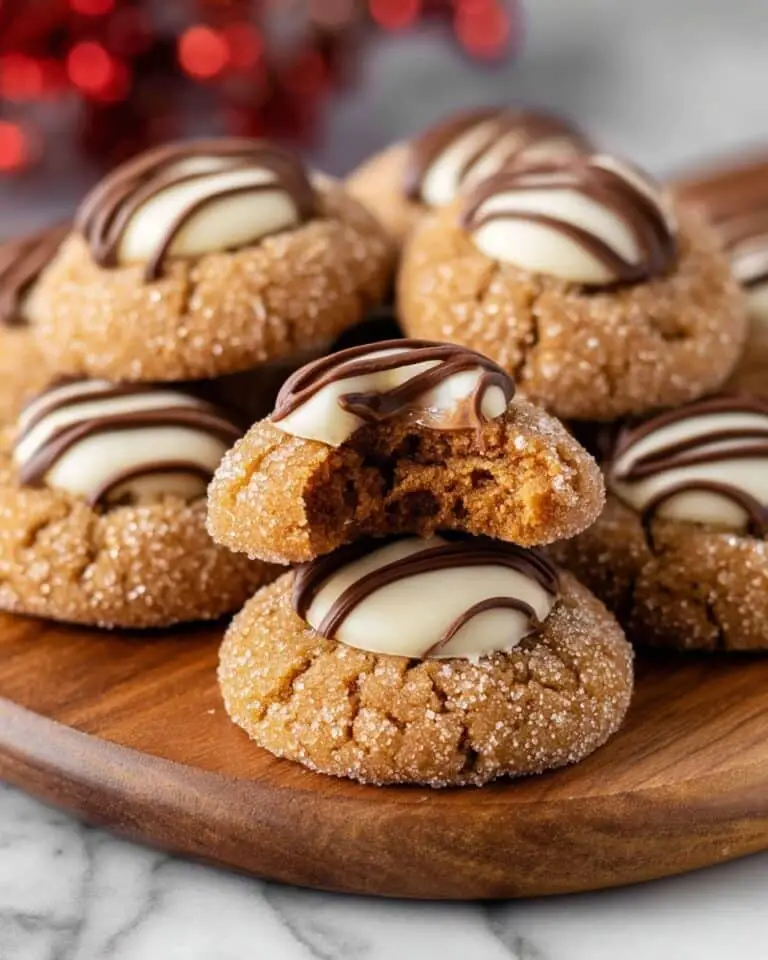 Gingerbread Kiss Cookies Recipe