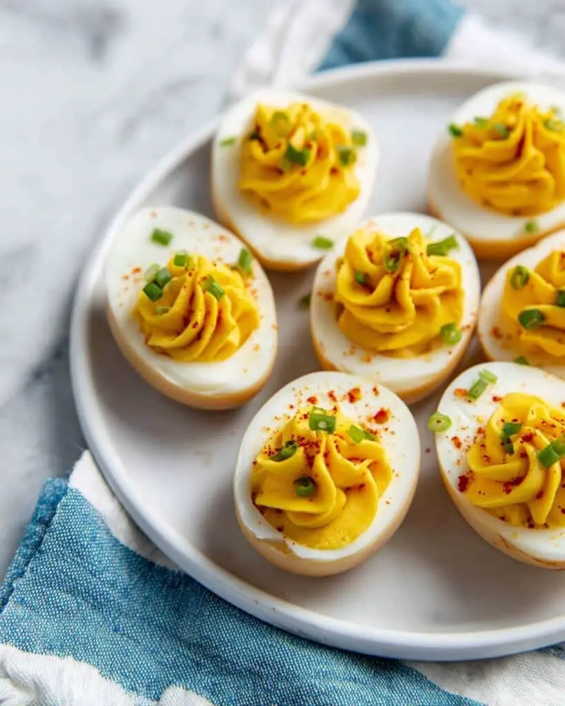 Asian Miso Ramen Deviled Eggs Recipe