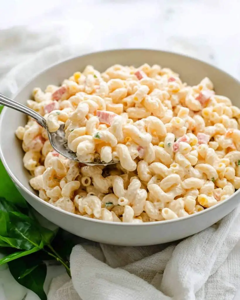 Authentic Hawaiian Macaroni Salad Recipe