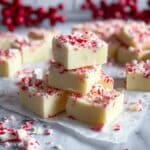 White Chocolate Peppermint Fudge Recipe