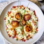 Seared Sea Scallops with Smoky Sweet Corn Puree Recipe