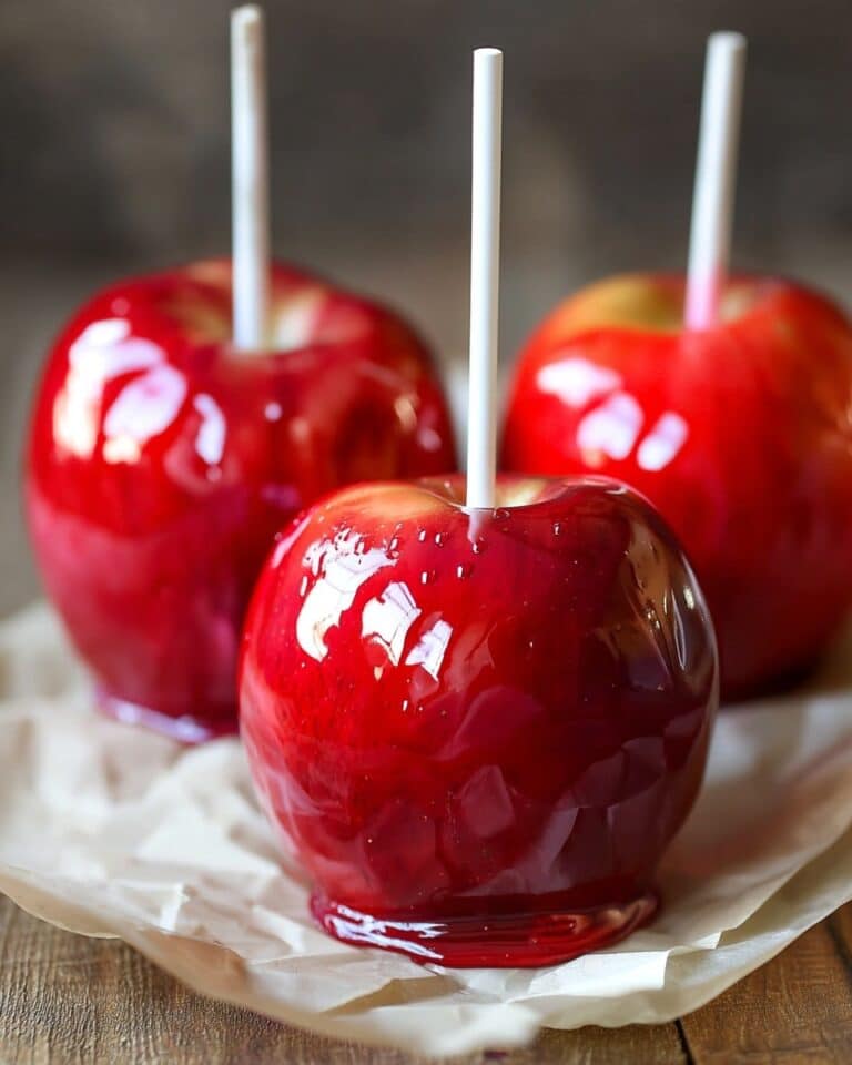 Cinnamon Candy Apples Recipe