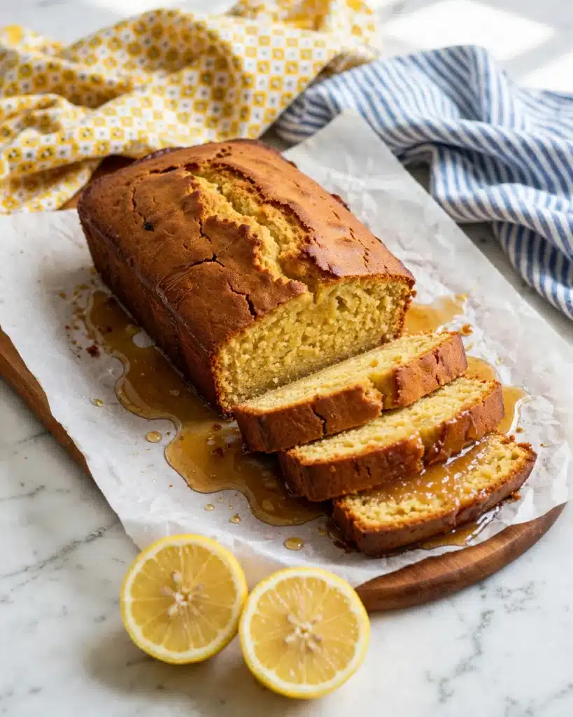 Lemon Pound Cake with Lemon Glaze Recipe
