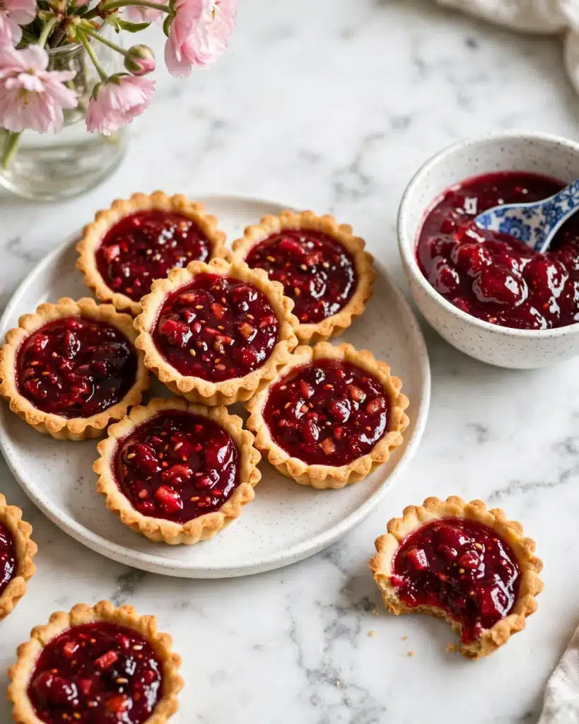 Vegan Raspberry Jam Tarts Recipe