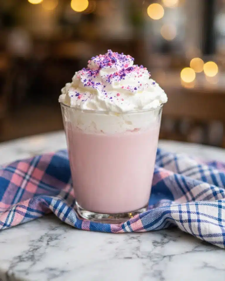 Sugar Plum Hot Chocolate Recipe