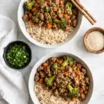 Teriyaki Turkey Rice Bowl Recipe