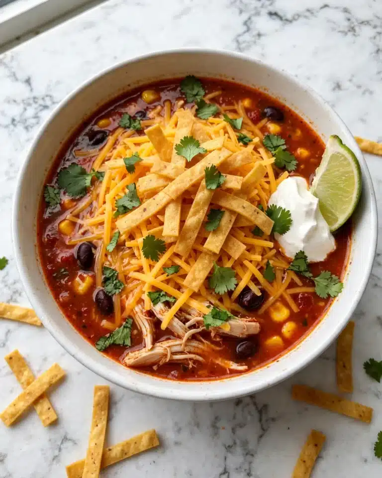 Chicken Enchilada Soup Recipe
