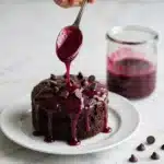 Single-Serve Blueberry Brownie Recipe