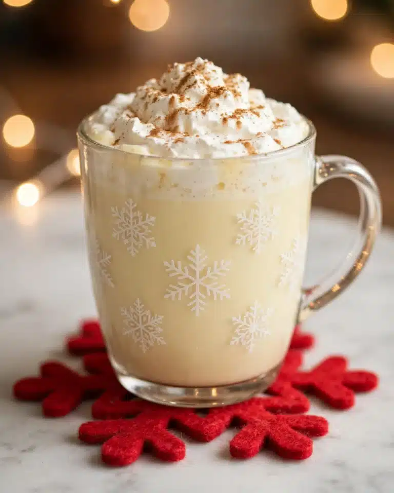 Creamiest Homemade Eggnog Recipe