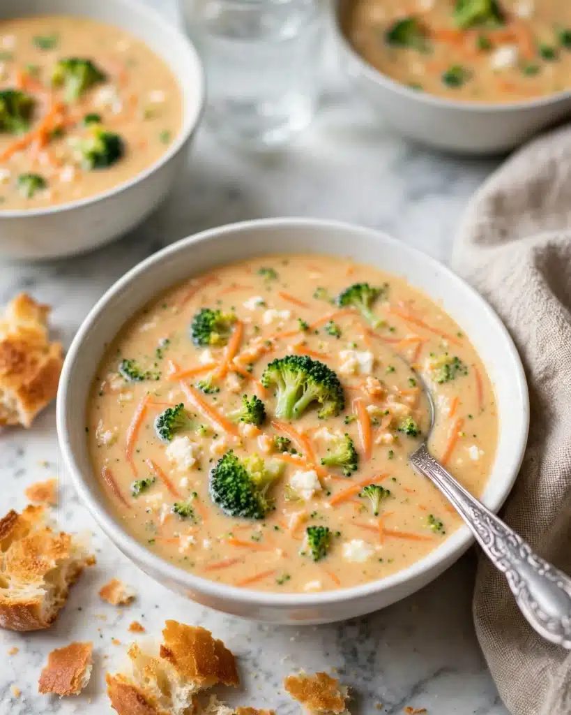 Instant Pot Broccoli Cheddar Soup Recipe