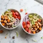 Sweet Potato Burger Bowl Recipe