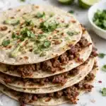 Crispy Baked Black Bean Tacos with Cilantro Lime Crema Recipe