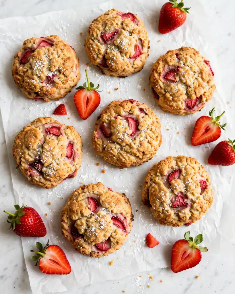 Strawberries & Cream Scones Recipe