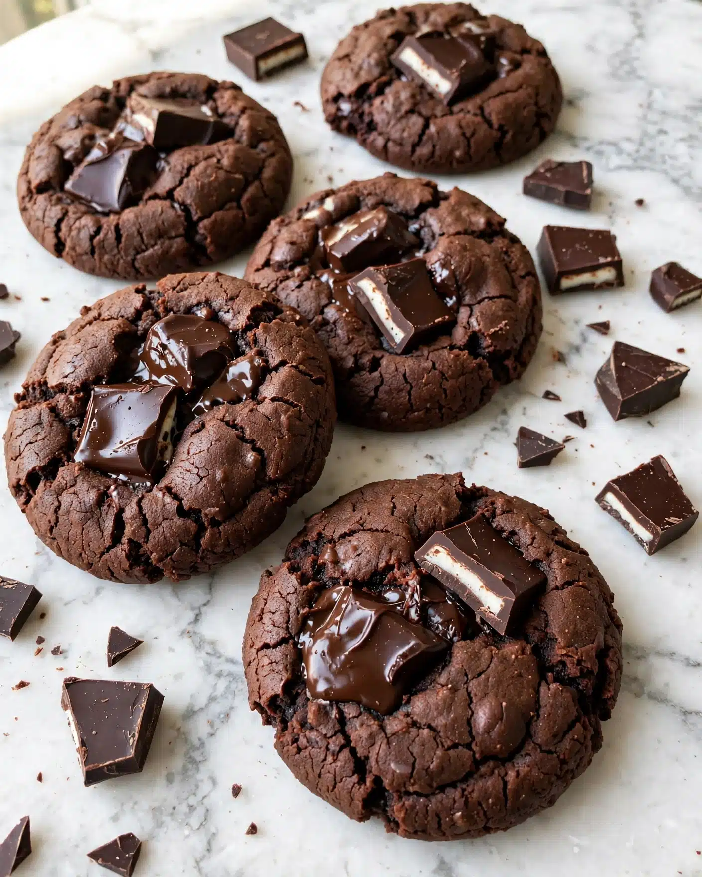 Double Chocolate Andes Mint Cookies Recipe