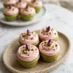 Vegan Mini Rose Cupcakes Recipe