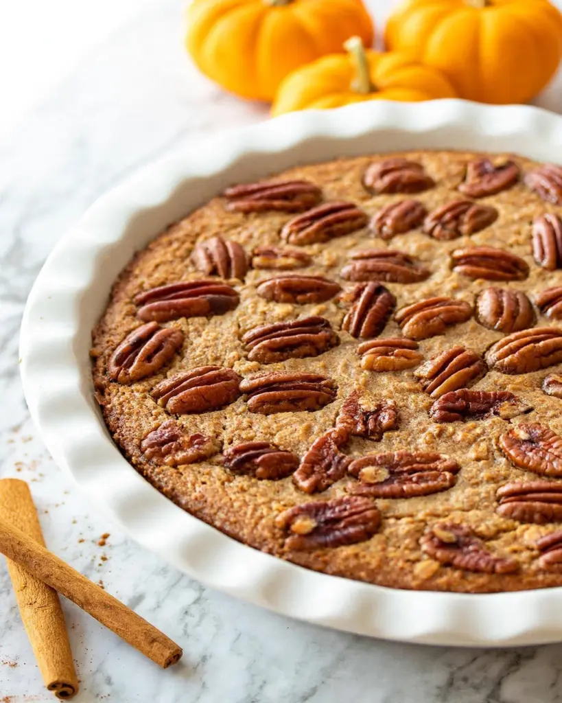 Pumpkin Spice Baked Oatmeal Recipe