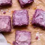 Ube White Chocolate Brownies Recipe