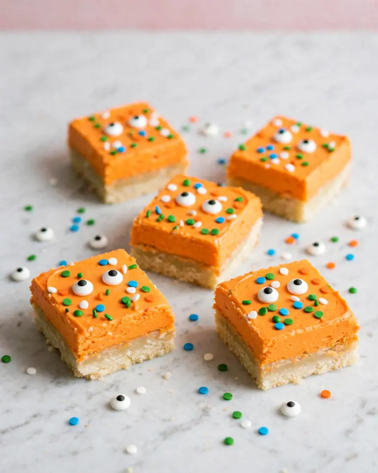 Halloween Sugar Cookie Bars Recipe