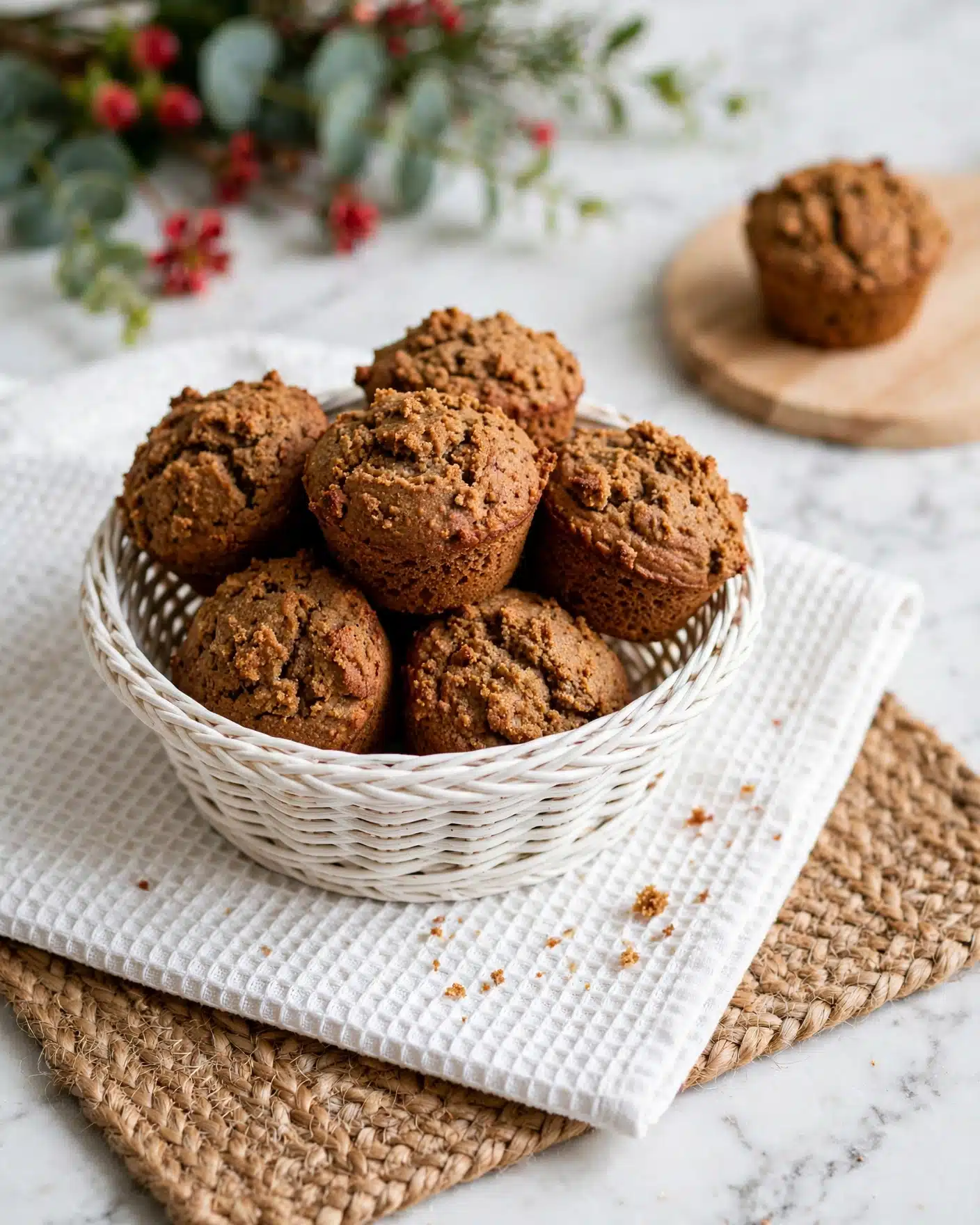 Healthy Gingerbread Muffins Recipe
