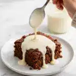 Gingerbread Cake with Custard Sauce Recipe