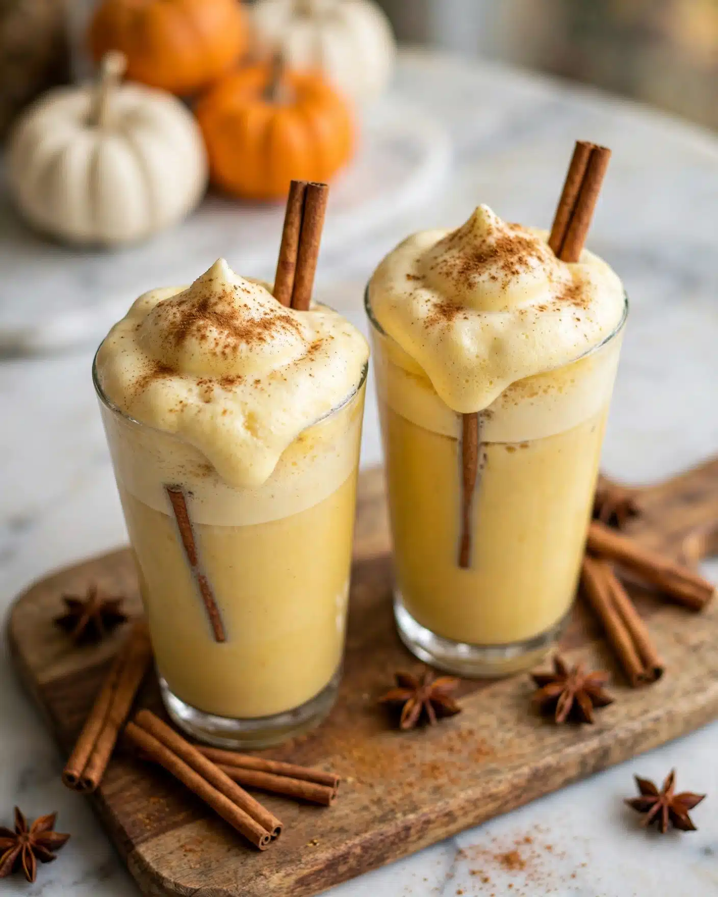 Healthy Pumpkin Spice Protein Smoothie Recipe