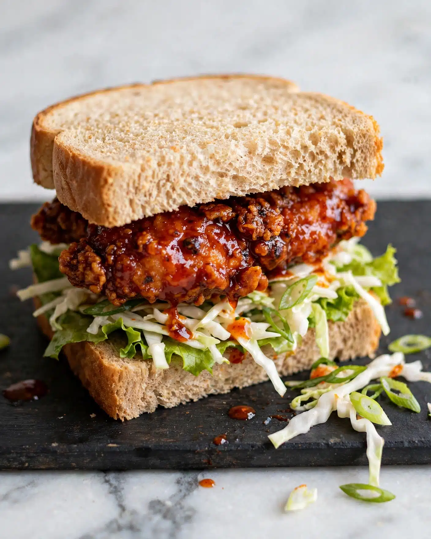 Korean Fried Chicken Sandwich Recipe