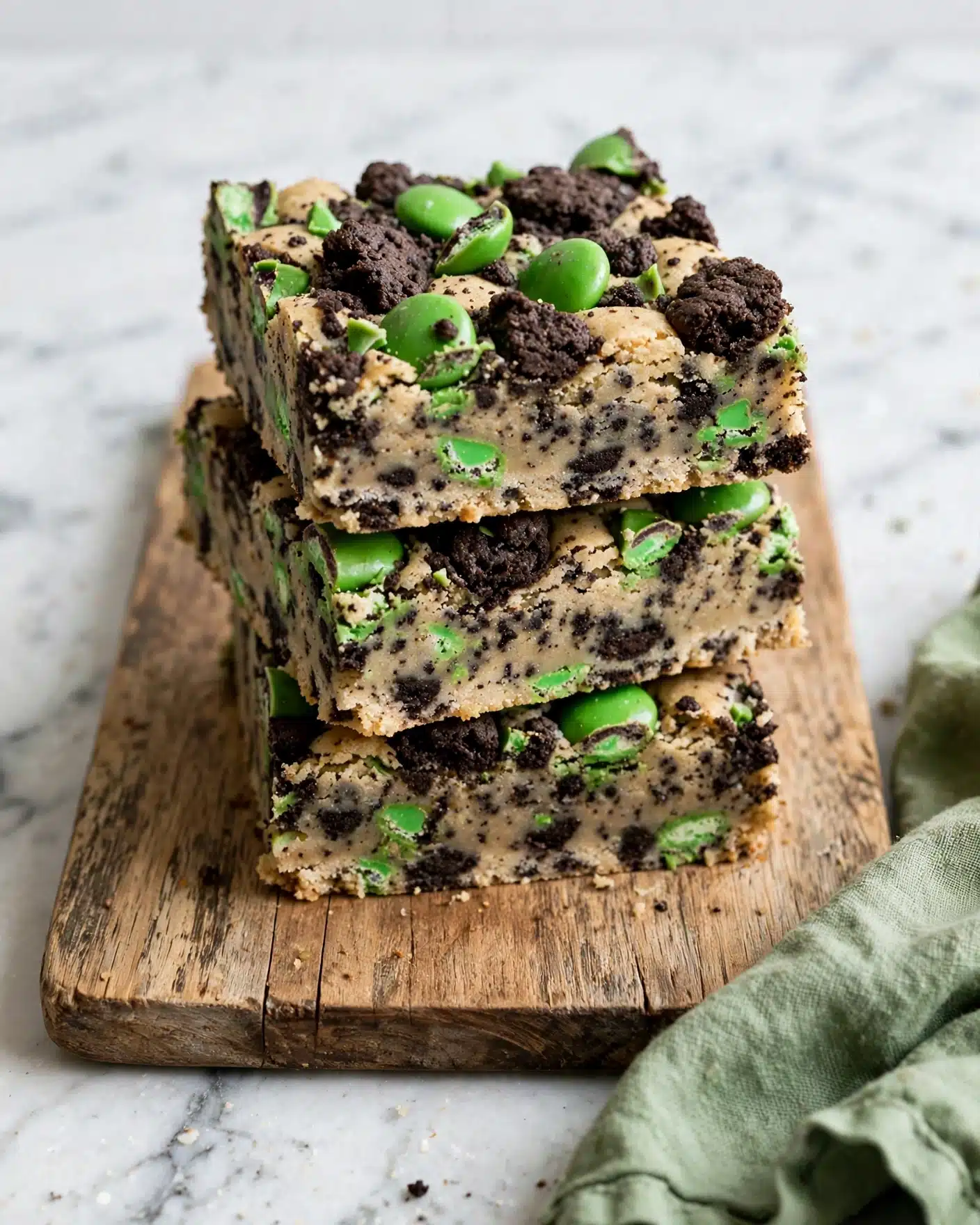 Loaded M&M Oreo Cookie Bars Recipe